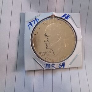 Gold-Toned Coin in Holder